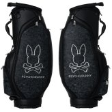 サイコバニー ゴルフ キャディバッグ カートキャディバッグ MONOTONE EDITION Psycho Bunny PBMG6BC3 お誕生日祝い お祝い 記念品 お父さん 父の日 彼氏 男性 30代 40代 50代 60代 母の日 お母さん 還暦祝い 敬老の日 彼女 人気プレゼント プレゼント