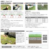 リアル人工芝 クローバーターフ あそびタイプ 幅1m×長さ10m 芝丈30mm グリーンカラー 室内 水はけ 芝生マット 人工芝生 人工芝ロール 芝生 ロールタイプ 庭 ベランダ テラス バルコニー ガーデニング ガーデン 屋上緑化   雑草対策