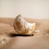 moon ship stone《夢の旅へ誘う 月船のアロマストーンオブジェ》火を使わない香るインテリア