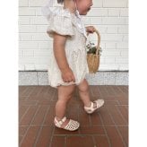 Frill chiffon rompers【誕生日】【１歳】 ロンパース 記念日 ギフト プレゼント