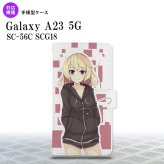 Galaxy A23 GalaxyA23 手帳型スマホケース カバー 女の子 キャラ ピンク 2022年 10月発売 nk-004s-a23-dr1322