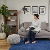 クッション インテリアクッション 手織り おしゃれ インド ウール 北欧 天然素材 高級 お洒落 45×45 40×60 インド製 クッション グラム