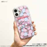 iPhone17 ケース シナモロール サンリオ キャラクター スマホケース TPU クリア 耐衝撃 背面保護 カメラフレーム インナーシート付き ストラップホール おしゃれ 可愛い サンリオ正規ライセンス品