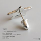シルバー925 スターピアス 星ピアス シルバーピアス スタッドピアス ブラックライン アンティーク 大人 ワンポイント 燻し 立体的 片耳1点 レディース 女性 金属アレルギー対応 イヤリング