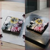 職人の手作り！和柄ペアFRISKケース「異」フリスク タブレット ミント 名入れ 職人 手作り ハンドメイド 送料無料 伝統工芸 桜 和モダン 和柄 和風 和雑貨 ギフト プレゼント 贈り物