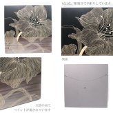 送料無料 ユーパワー ウッド スカルプチャー アート ジャンボ リリー(BK+NP) SA-15082 パネル 壁掛け アート アートパネル インテリア 60cm ナチュラル シンプル アウトレット