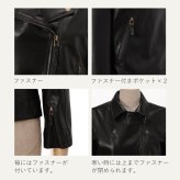 レザージャケット レディース ライダース ジャケット ダブル イタリアレザー 春 アウター ライダースジャケット 秋 冬 春 本革 革 羊革 革ジャン ギフト プレゼント 7F (04000051r)