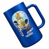 名入れ ビールジョッキ サーモス プレゼント 真空断熱 保温 保冷 ステンレス 名前入り ステンレスジョッキ プリント 印刷 印字 グラス コップ ビアグラス おしゃれ ビールグラス 父の日 母の日 還暦祝い 誕生日 無料 ラッピング ジョッキ カラー ネーム入れ 男性 女性 バースデー ギフト 720 ml  青 白 JDK-721C 単品 ビアジョッキ 背景/イラスト入り PI29