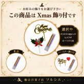 クリスマスケーキ 満月の スフレ チーズケーキ 5号 直径14.5cm 4人～6人分 約350g 