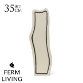 ferm LIVING ファームリビング 二次元アートの不思議な花瓶 ペーストベース  Slim 北欧花瓶 おしゃれ フラワーベース 雑貨 インテリア 陶器 プレゼント ギフト おすすめ 北欧雑貨 北欧インテリア インテリア雑貨