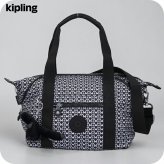 キプリング ボストンバッグ レディース ブランド Kipling アート ミニ ミニボストンバッグ 2WAY KI5656-DD2 Signature Print 黒