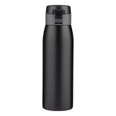 真空二重 ワンタッチボトル 500mL 黒 マグボトル 水筒 保温保冷 ボトル ワンタッチオープン【北海道・沖縄県・離島 配送不可】