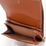 ベリーズヨーク　BELLIES YORK　コンパクト財布　二つ折り財布　BYTM1916BR　ブラウン　茶色　ベジタブルタンニン　イタリアンレザー　牛革　”エイジングを楽しむ革小物”