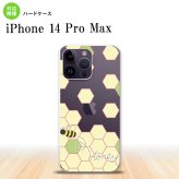 iPhone14 ProMax iPhone14 Pro Max スマホケース 背面ケース ハードケース ハニー クリア 緑 2022年 9月発売 nk-i14pm-1682