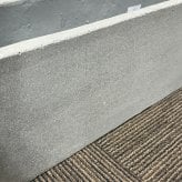 植木鉢 おしゃれ 大型 幅80cm 高さ18.5cm 鉢カバー KONTON コントン リオ スリムロー 長方形 横長 四角 ファイバーセメント セメント 屋外 室内 高級 北欧 モダン ナチュラル 観葉植物用 サボテン 多肉植物 特大 玄関 プランター グレー