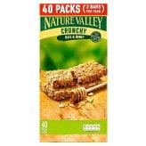 ネイチャーバレー　クランチー　オーツ＆ハニー　100%全粒オーツ麦使用　シリアルバー　Nature Valley Crunchy　大容量　40個パック