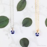 ブルー サファイア プチ ネックレス プラチナ 18金 一粒 一石 シンプル ペンダント レディース プチネックレス K18 Pt900 記念日 誕生石 9月 ブルーサファイア  プレゼント petit