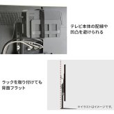 WALLインテリアテレビスタンド Vシリーズ/A2対応 スマート設置オプションセット-マルチデバイスホルダー-コードケース 追加オプション 部品 パーツ 配線整理 配線カバー ケーブルカバー 配線隠し モダン おしゃれ 電源コード WALLオプション