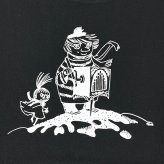 ムーミン トゥーティッキ ドライクールタッチTシャツ ブラック アパレル MOOMIN 送料込み