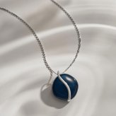 スカーゲン SKAGEN Sofie Sea Glass アクセサリー ネックレス ペンダント シルバートーン レディース SKJ1809040