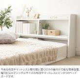 ベッド 寝具 ヘッド ボード 後付け ヘッドボード コンセント 宮 棚 収納 宮棚 シェルフ シングル 木製 追加収納 後付けできる サイドボード 枕元 収納ラック すきま収納 スリム 充電 一人暮らし