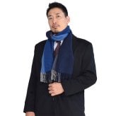 カシミヤ  マフラー メンズ カシミア マフラー  名入れ 刺繍 名前 ネーム刺繍   厚手 無地 シンプル 誕生日 秋 冬  男性 ブランド クリスマス ギフト プレゼントスーツ プレゼント(cs0099m)