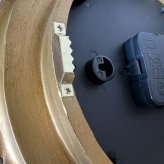 輸入雑貨 時計 ウォールクロック ホワイト リビングスタジオ 直輸入 エレガント クラシック アンティーク シャビー