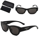 バレンシアガ サングラス BALENCIAGA BB0389SK-001 サングラス アジアンフィット ブラック グレー メンズ レディース ユニセックス