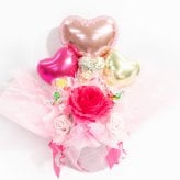 キャンディー バルーンフラワー アレンジ 花 プレゼント 卒業 卒園 造花 ブーケ ギフト オレンジ ピンク 水色 誕生日 女性 友達 退職祝い 上司 還暦祝い 結婚記念日 母の日 両親 子供会 推し活 推しカラー カスタム 選べる 風船  送料無料（一部地域除外）