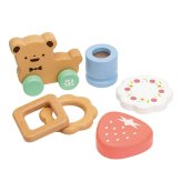 はじめてのおもちゃ ベビーギフトセット  | 出産祝い 誕生日プレゼント 0歳 女の子 男の子 誕生日 プレゼント おもちゃ 木のおもちゃ 木製玩具  ままごとセット  WOODYPUDDY ウッディプッディ