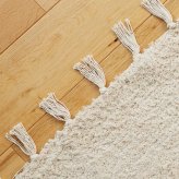 ラグ カーペット 北欧 韓国風 洗える シャギーラグ フリンジ付き おしゃれ 滑り止め付き 絨毯 長方形 オールシーズン 100×150 130×190 190×190 190×240 アイボリー ベージュ ふわふわ ナチュラル リビング 寝室 コットン 新生活