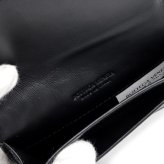 ボッテガヴェネタ 名刺入れ イントレチャート メンズ レディース カードケース BOTTEGA VENETA ブラック 黒 本革 ラムレザー 羊革 ビジネス 名刺ケース カードホルダー 174646 V3UN1 1275