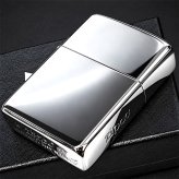 ZIPPO アーマー ジッポ ライター シルバー サイドロゴ入り 鏡面 ミラー仕上げ 金タンク ギフト かっこいい シンプル おしゃれ メンズ プレゼント