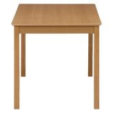ダイニングテーブル モルト 120×75 ナチュラル・ブラウン 2色展開 食卓 カフェテーブル リビングダイニング おしゃれ シンプル 新生活 家具 インテリア 不二貿易