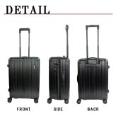 Coleman ストッパー付拡張ZIPキャリーM 60-69L キャリーケース スーツケース 大容量 出張 旅行 使いやすい レディース メンズ ギフト プレゼント ブラック 60015