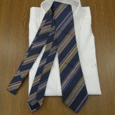 ネクタイ ブランド ミッソーニ ネクタイ (8cm幅) MIS12 【MISSONI】ダークネイビー/マルチ 【ブランドネクタイ・ネクタイブランド・ブランドギフト・バースデー】【20代・30代・40代・50代・おしゃれ】