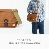日本製 オーガニックコットン メンズ 帆布 ショルダーバッグ 軽い 小さめ 夏 ショルダー 小さい コットン バッグ 軽量 シンプル ミニ ショルダー バッグ 斜めがけ バッグ ネイビー バッグ キャメル ブラウン カーキ キャンバス バッグ 男性 30代 40代 50代 ショルダーポーチ 豊岡鞄