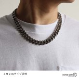超極太 純チタン製 喜平ネックレス メンズネックレス 分厚い ごつい 太め ワイド 重厚感抜群なのに軽い 幅14mm シルバー 50cm 60cm チタニウム チェーンネックレス 存在感 太幅 男性 金属アレルギー対応