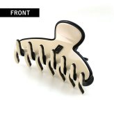 アレクサンドル ドゥ パリ ヘアクリップ レディース ブランド ALEXANDRE DE PARIS パリジェンヌMクリップ ACCM-17630-04-Y ベージュ ブラック