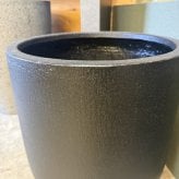 鉢カバー おしゃれ 大型 軽量 18号 13号 11号 丸型 KONTON コントン バルゴ モノ L M Sサイズ 高級 北欧 モダン ナチュラル 室内 屋内 観葉植物用 多肉植物 サボテン シンボルツリー 特大 底穴なし 玄関 リビング プランター 深型 グレー ブラック