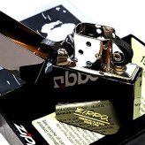 ZIPPO ライター 1935復刻 レプリカ ジッポ オールドロゴ ブラックニッケル 金差し 角型 外ヒンジ 3バレル シンプル 彫刻 黒 おしゃれ 高級 メンズ かっこいい プレゼント ギフト