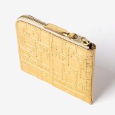 コムデギャルソン COMME DES GARCONS EMBOSSED LOGOTYPE エンボスロゴタイプ HALF ZIP WALLET ハーフジップ ウォレット SA3100EG ミニ財布 L字ファスナー コインケース ユニセックス 財布