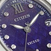 シチズン エクシード DEAR Collection Limited Pair Model 腕時計 ブランド レディース チタン 数量限定 ダイヤモンド 電波ソーラー CITIZEN EXCEED ES9510-65L