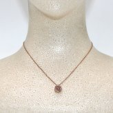 スワロフスキー swarovski ネックレス Constella ラウンドカット ダンシングストーン 5744244 コンステラ ペンダント アクセサリー レディース ローズゴールド+ピンク 海外正規品