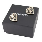【ギフトおすすめ】CHANEL ピアス アクセサリー ハート ココマーク ゴールド レディース メンズ ジュエリー AB7882 ギフト プレゼント【送料無料】