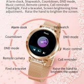 スマートウォッチ NY22 1.09インチ 24時間 多機能 電話、LINE、SMS、Twitter、Facebook、通知 天気予報 バッテリー 150mAh 活動 生理 睡眠  多機能 音楽再生 便利 IPX68防水iPhone Android 対応 日本語 対応 音楽再生 レディース 3色 実用的 プレゼント