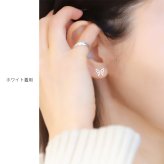 K10 ゴールド ピアス 蝶 バタフライ イエローゴールド ピンクゴールド ホワイトゴールド 地金入りシリコンキャッチ 10金 10K 華奢 上品 レネット 彼女 妻 女性 レディース 誕生日 プレゼント ハロウィン 【品番：RME-777752-000】