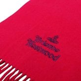 ヴィヴィアンウエストウッド VIVIENNE WESTWOOD マフラー 25-W00Q7-H401 レディース メンズ レッド マフラー