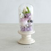 ☆プリザーブドフラワー お供え花 ガラスドーム仏花 ローズメモリー☆ プリザーブドフラワー お供え花 仏花 ガラスドーム仏花 プリザーブドフラワー 仏花 お供え プリザーブドフラワー ローズ バラ ピンク ラベンダー パープル 枯れない仏花 水替え不要 お手入れ簡単 ギフト プレゼント