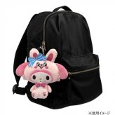 マイメロディ パスケース リール付き かぶりもの ぬいぐるみ風 サンリオ SWIMMER コラボ 定期入れ ICカードケース 小物入れ ポーチ かわいい キャラクター グッズ サンリオ正規ライセンス品